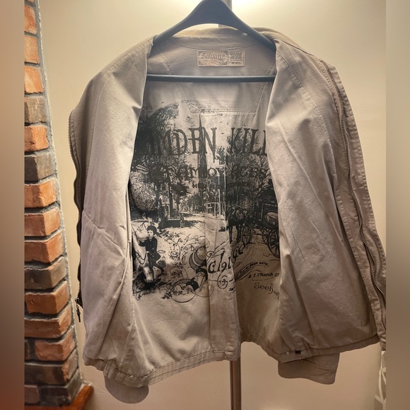 Military style jacket, khaki color, men XXL. - Picture 3 of 7